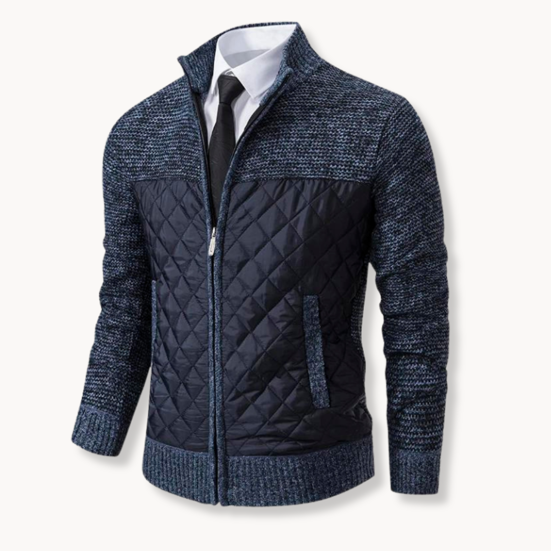 Ariston Jacquard Knit Genser