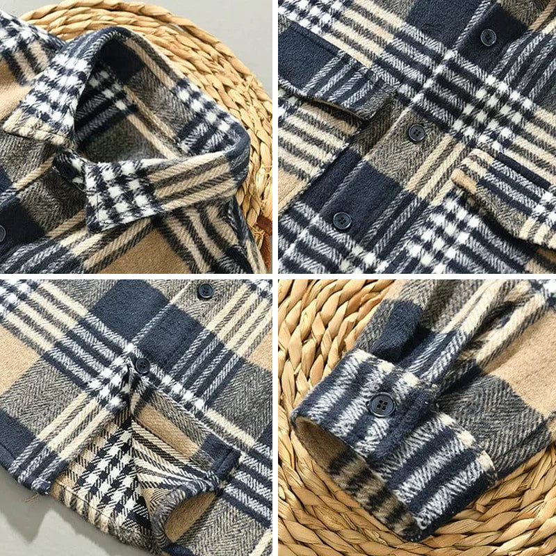 Flannel Shirt – Dense Weave And Soft Brushed Warmth Layer