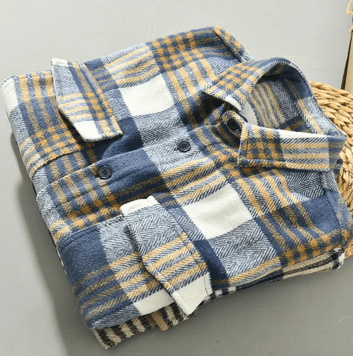 Flannel Shirt – Dense Weave And Soft Brushed Warmth Layer