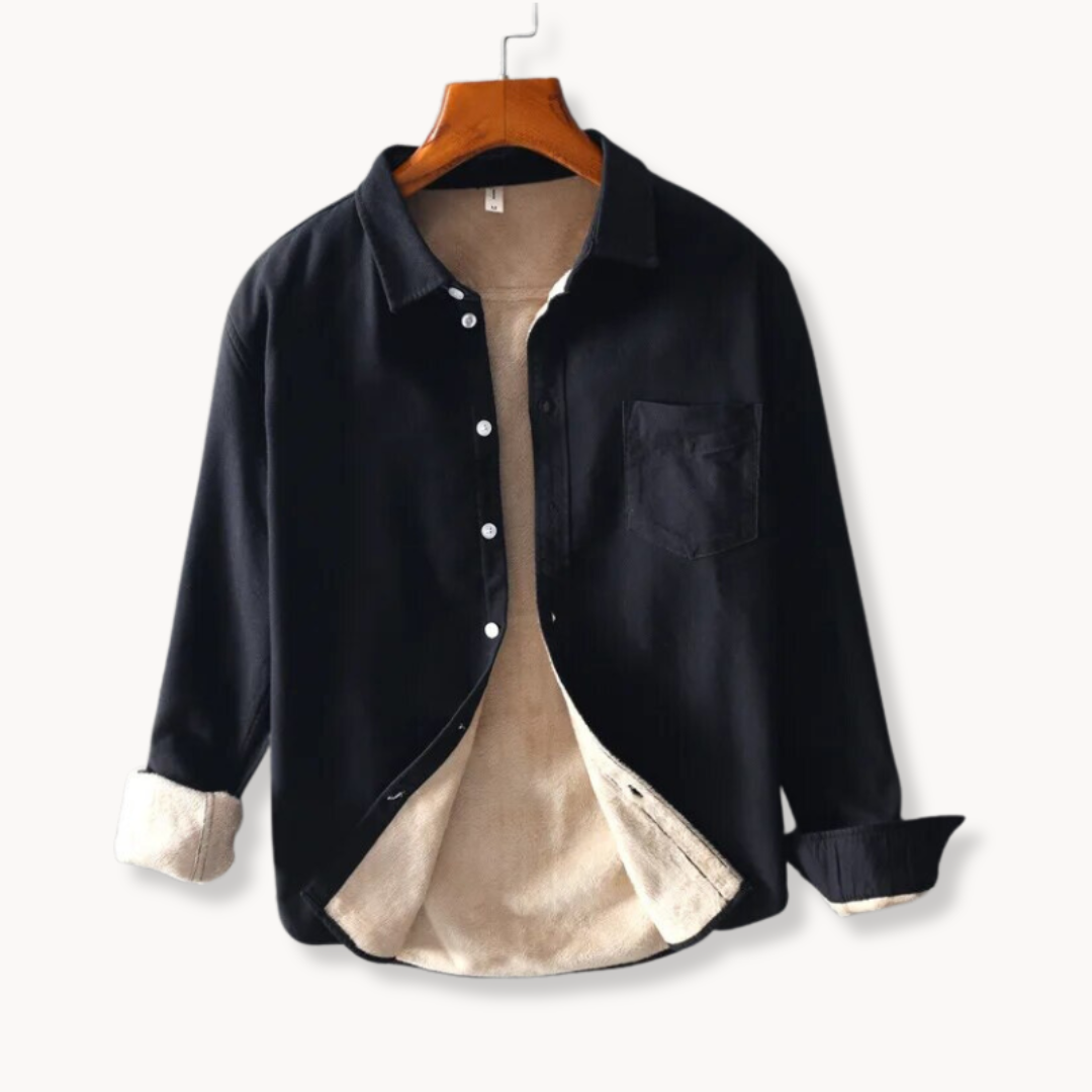 Flannel Shirt – Soft Blend Fabric & Button Front Ease