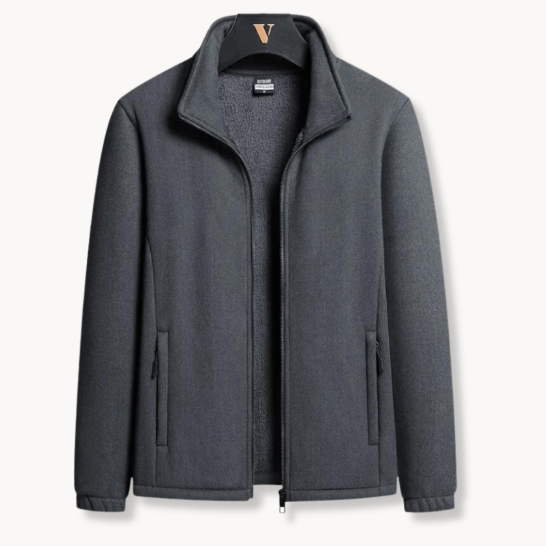 Fleece Jacket - Flatlock Seams & Warmth With Flexibility