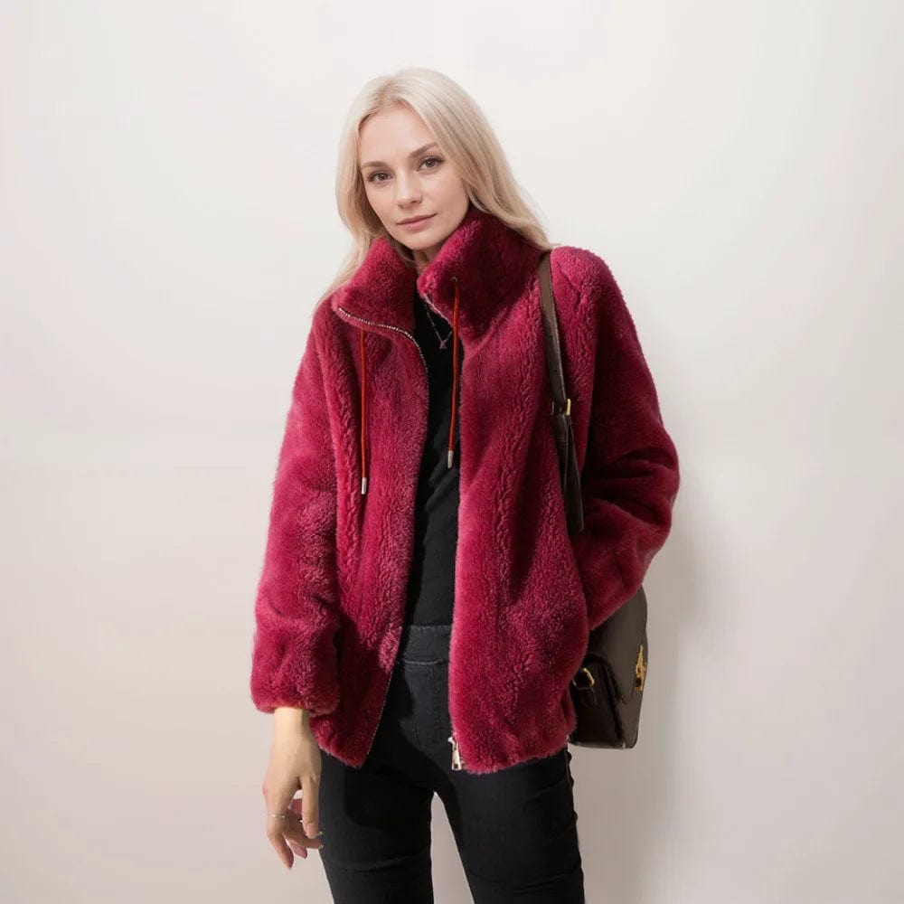 Fleece Jacket - Soft Blend Surface & Warm Lightweight Fit