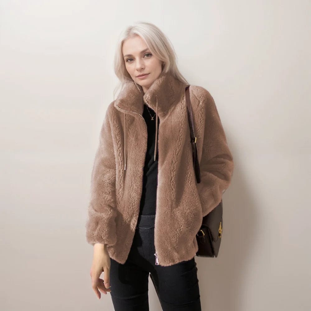 Fleece Jacket - Soft Blend Surface & Warm Lightweight Fit