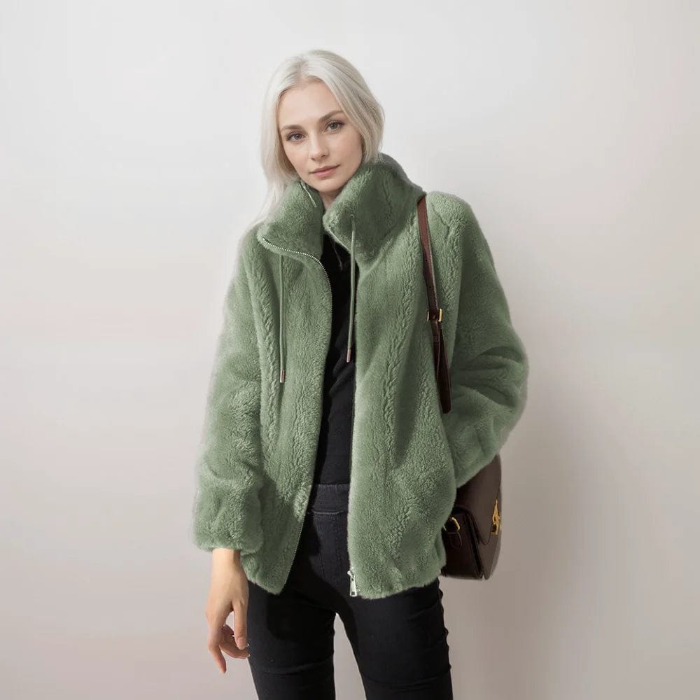 Fleece Jacket - Soft Blend Surface & Warm Lightweight Fit