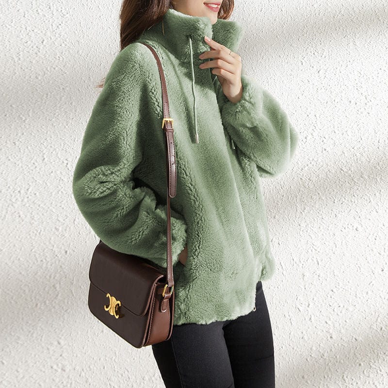 Fleece Jacket - Soft Blend Surface & Warm Lightweight Fit