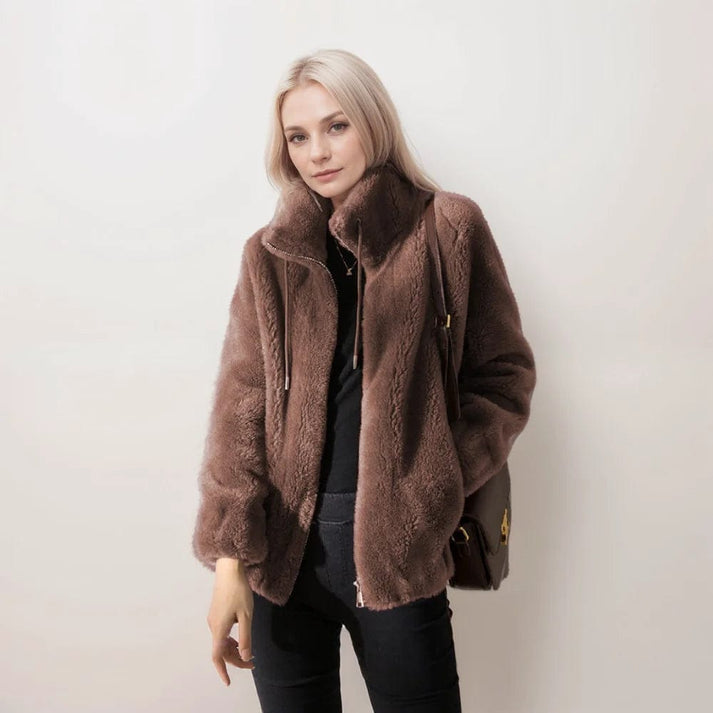 Fleece Jacket - Soft Blend Surface & Warm Lightweight Fit