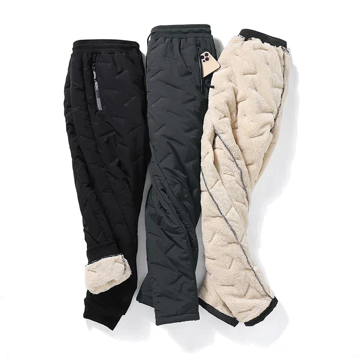 Fleece Trousers - Water Resistant Shell & Traps Heat