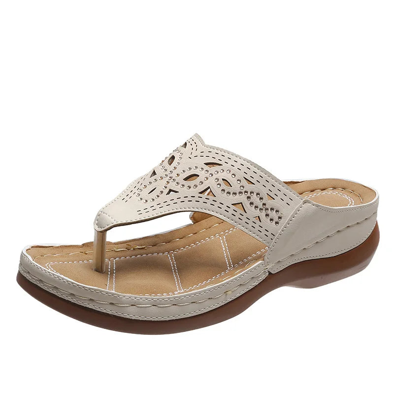 Flip Flops – Tilted Sole And Arch Support For Steady Walk