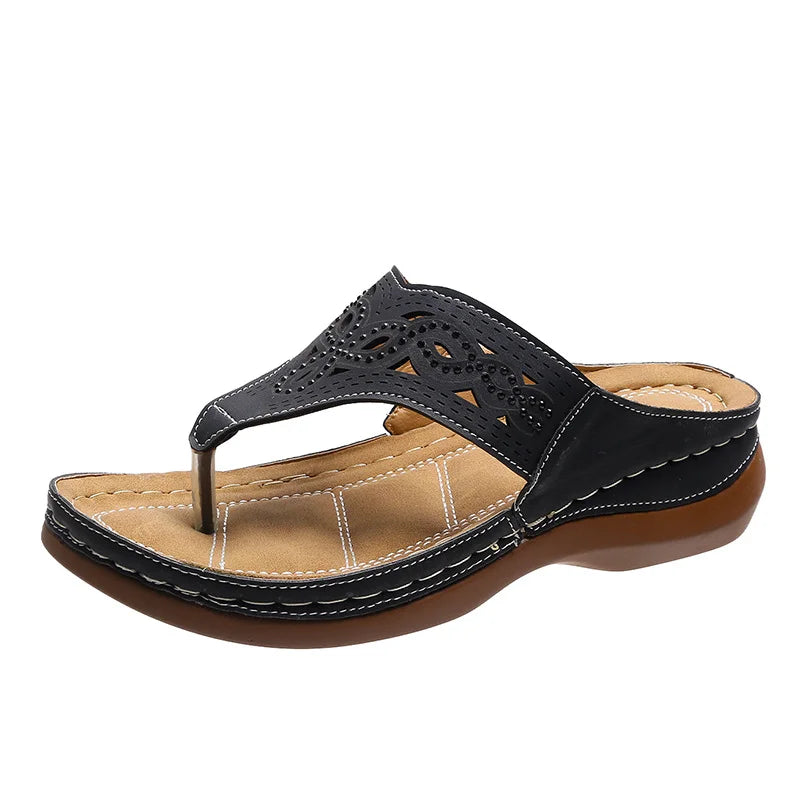 Flip Flops – Tilted Sole And Arch Support For Steady Walk