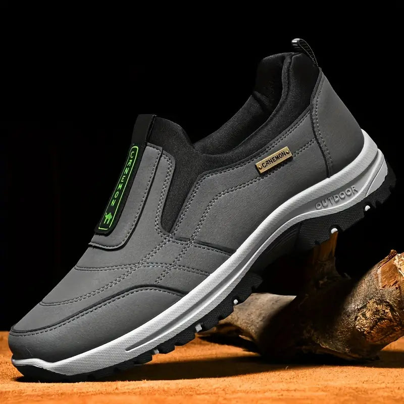 Hiking Shoes - Polyester Blend Upper & Shock Absorption