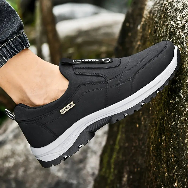 Hiking Shoes - Polyester Blend Upper & Shock Absorption