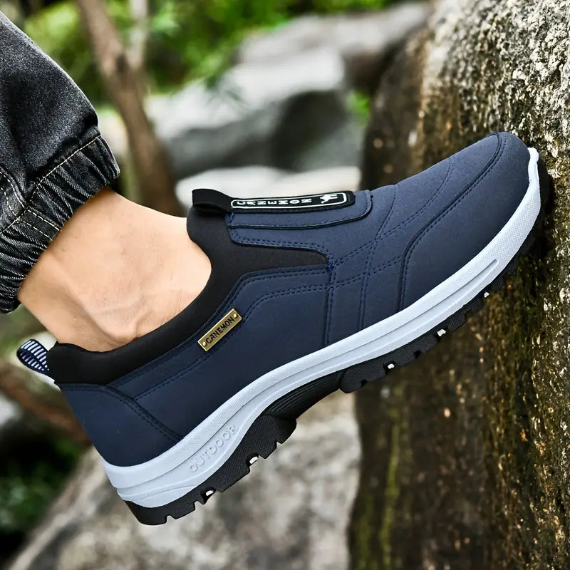 Hiking Shoes - Polyester Blend Upper & Shock Absorption