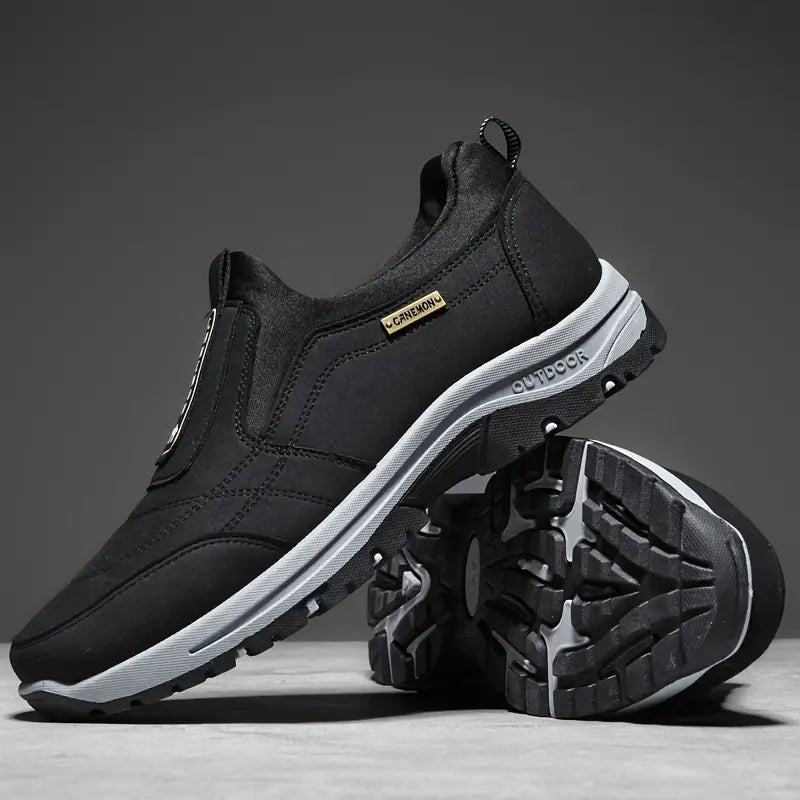 Hiking Shoes - Polyester Blend Upper & Shock Absorption
