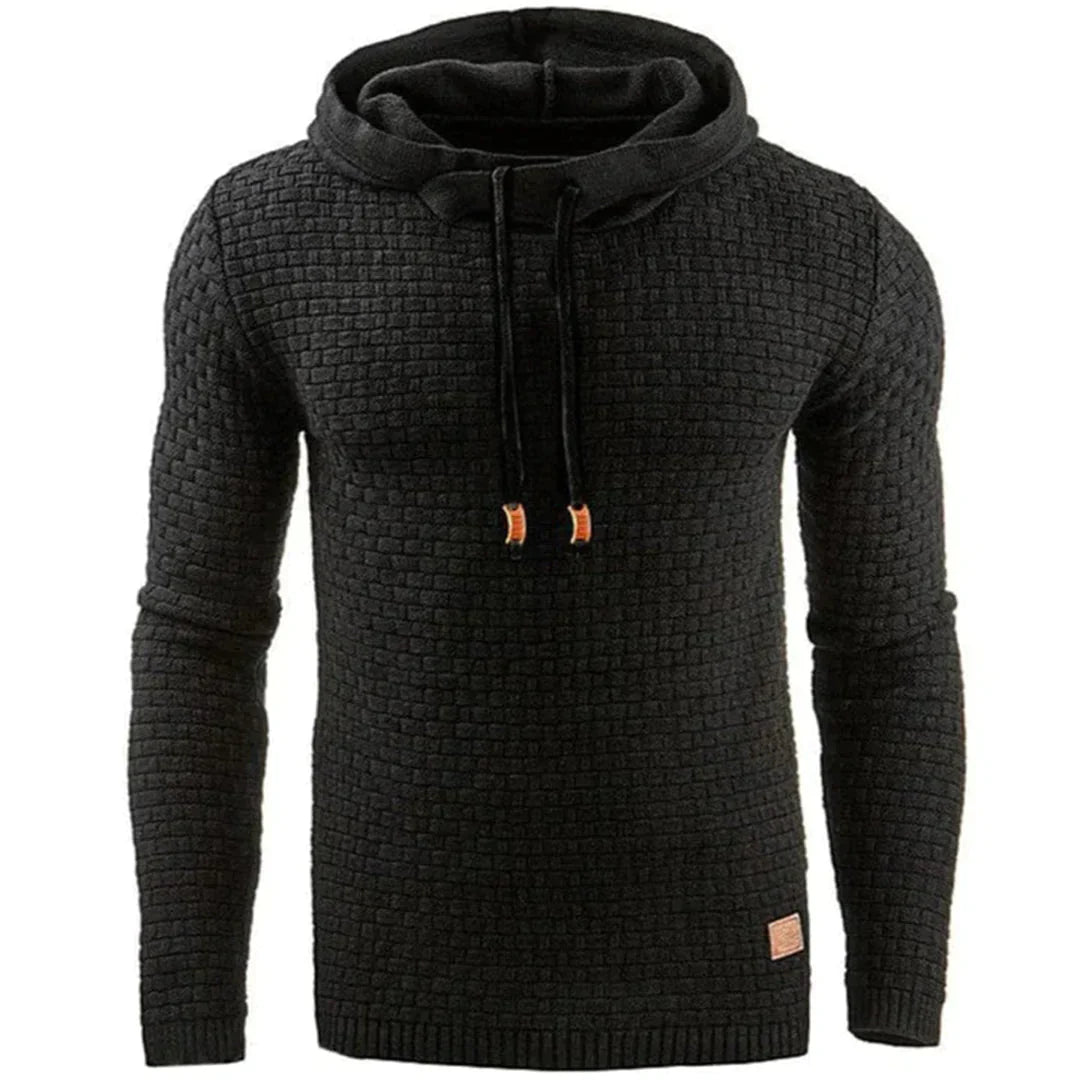 Hooded Sweatshirt – Polyester Blend & Fitted Hood Coverage