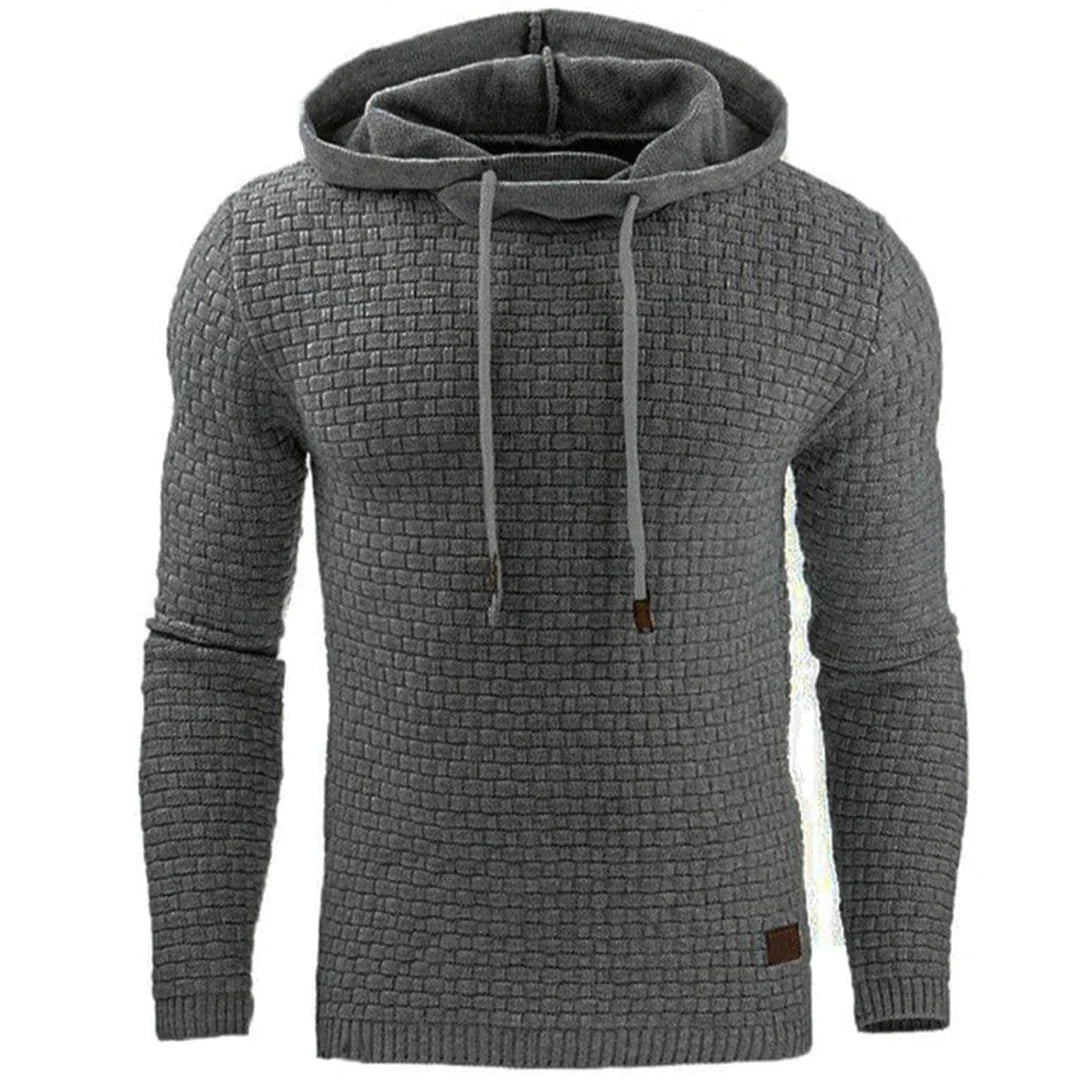 Hooded Sweatshirt – Polyester Blend & Fitted Hood Coverage