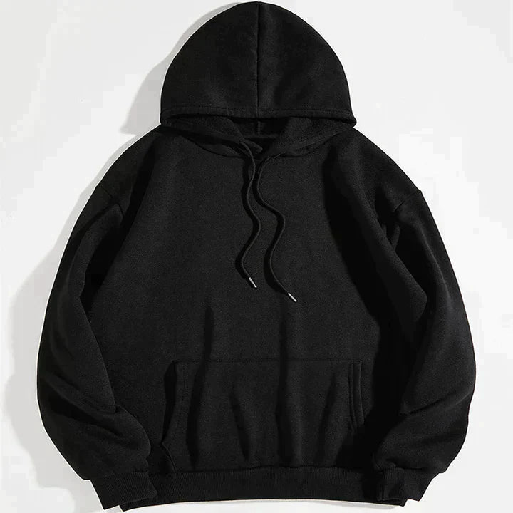 Hooded Sweatshirt – Soft-Blend Hood Long Sleeves & Freedom