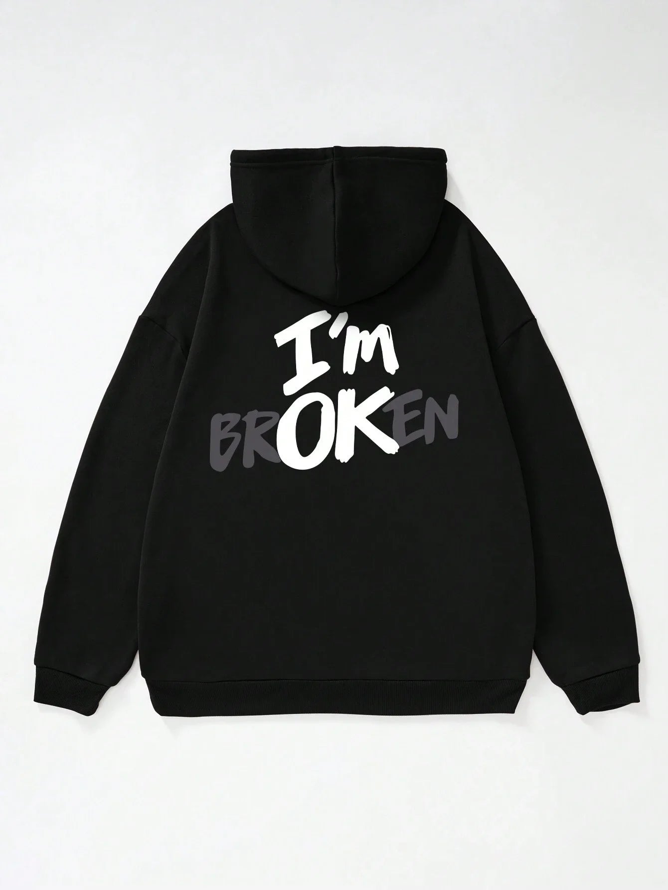 Hoodie - Fabric Blend Relaxed Shape & Head Coverage