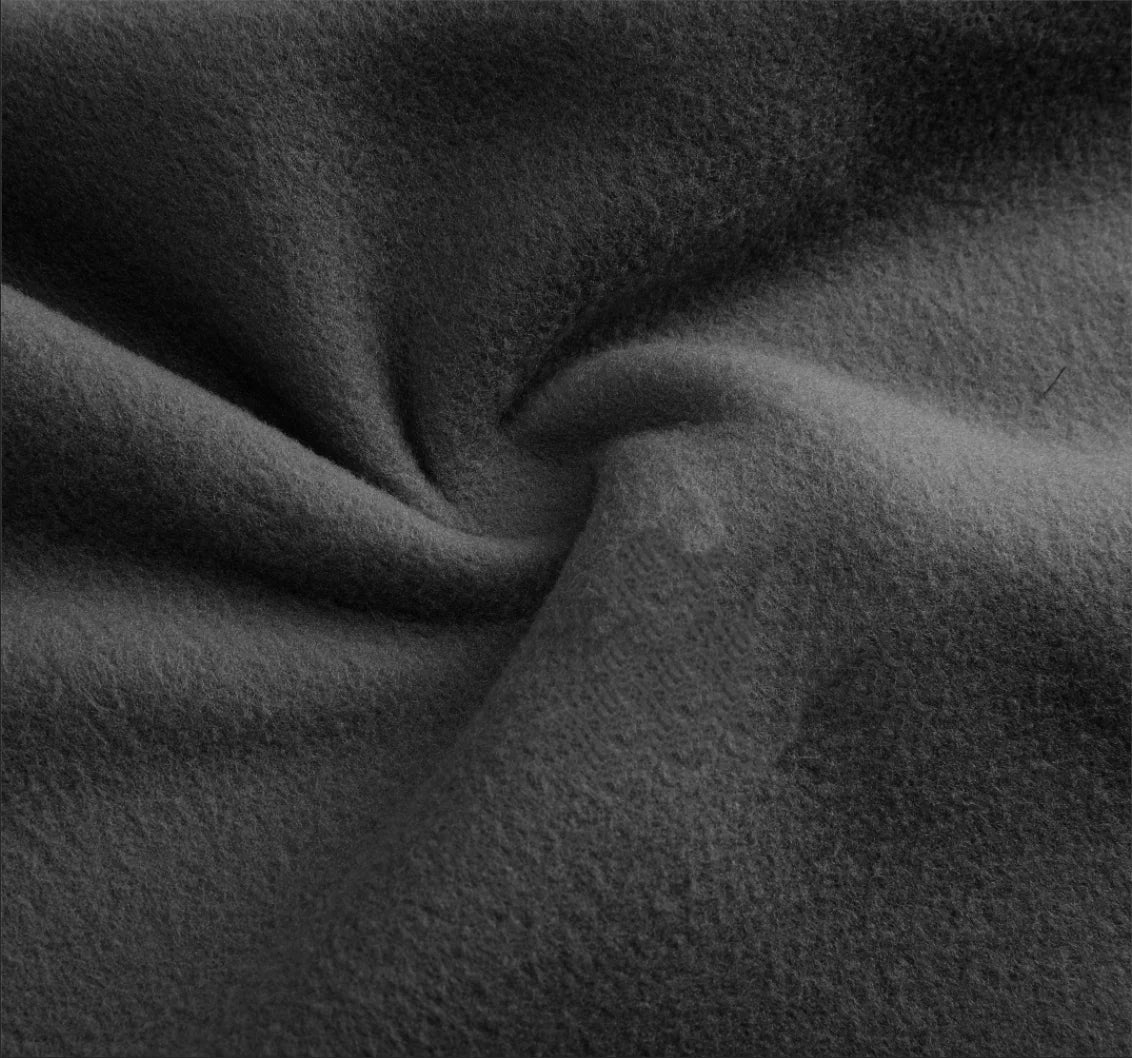 Hoodie - Fabric Blend Relaxed Shape & Head Coverage