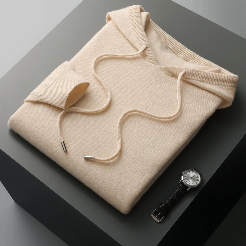Hoodie - Soft Blend Fabric & Adjustable Hood Ribbed Cuffs