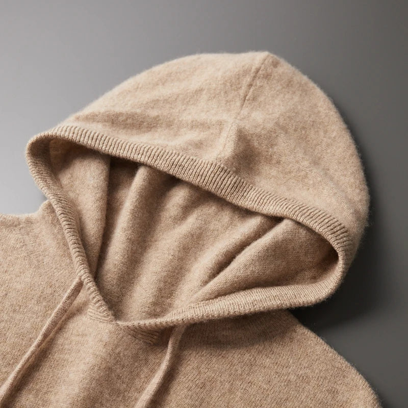Hoodie - Soft Blend Fabric & Adjustable Hood Ribbed Cuffs