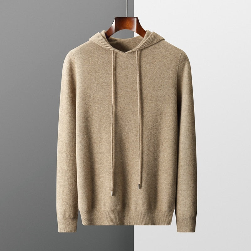 Hoodie - Soft Blend Fabric & Adjustable Hood Ribbed Cuffs