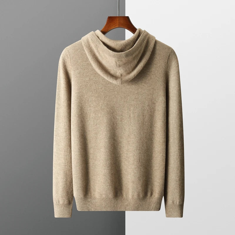 Hoodie - Soft Blend Fabric & Adjustable Hood Ribbed Cuffs