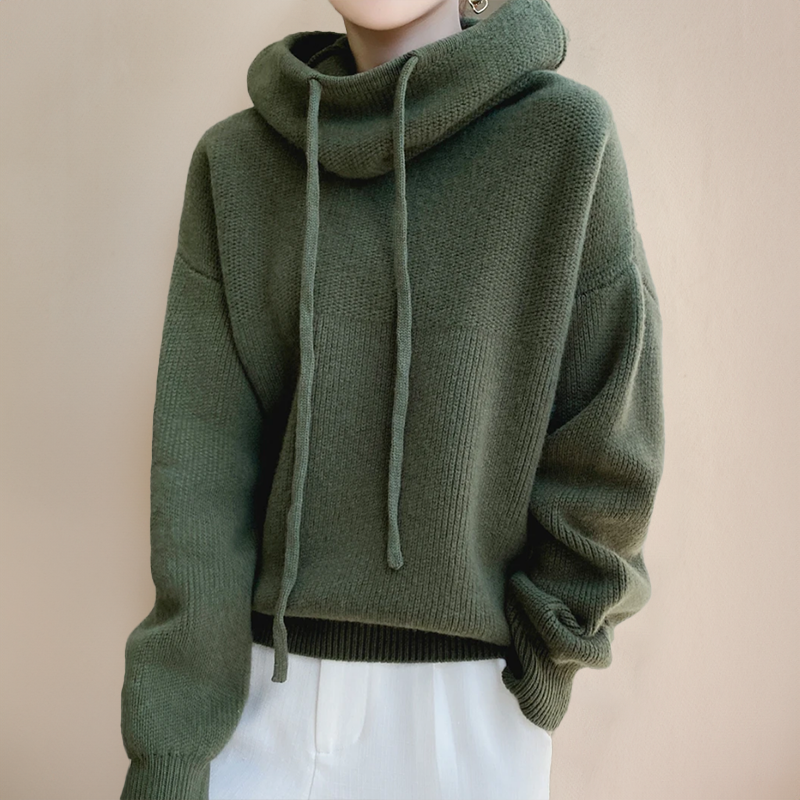 Hoodie - Soft Blend Flowing Shape & Lightweight Covering