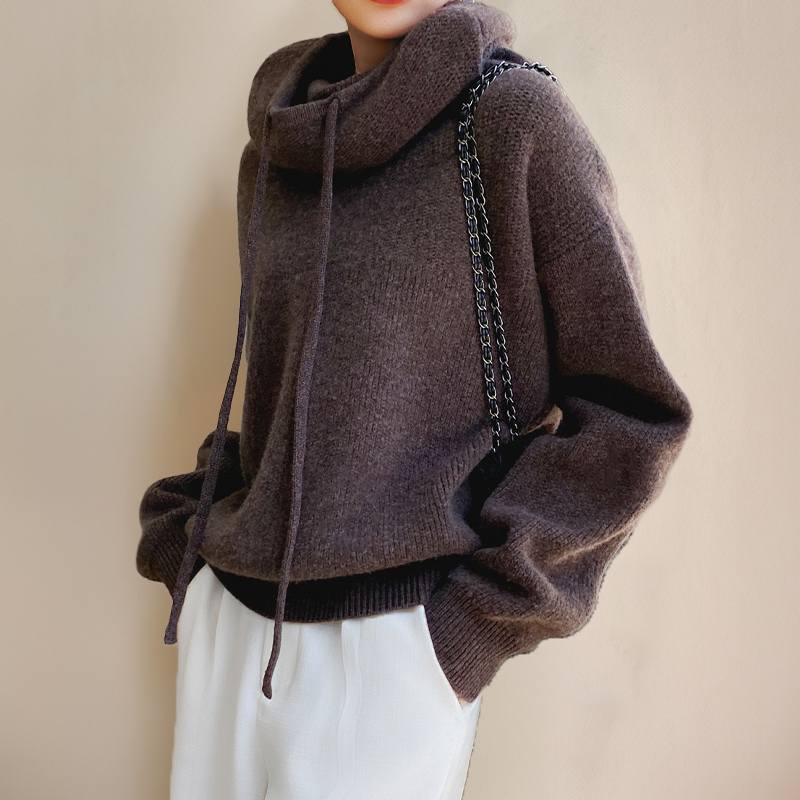 Hoodie - Soft Blend Flowing Shape & Lightweight Covering