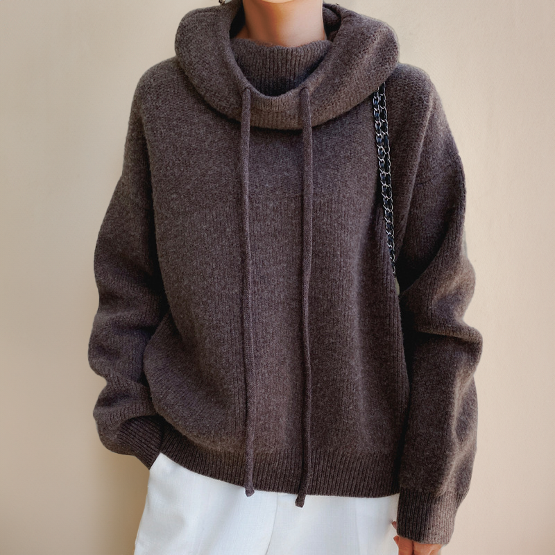 Hoodie - Soft Blend Flowing Shape & Lightweight Covering