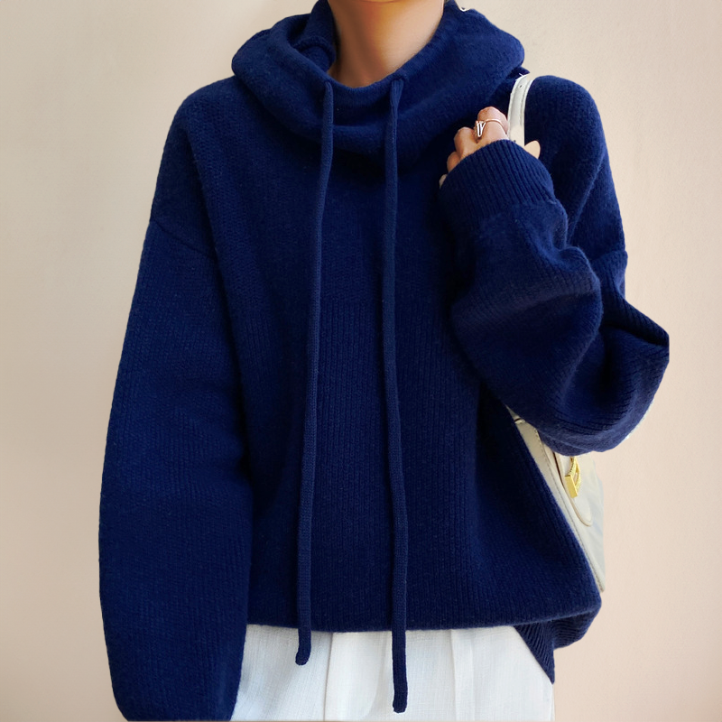 Hoodie - Soft Blend Flowing Shape & Lightweight Covering