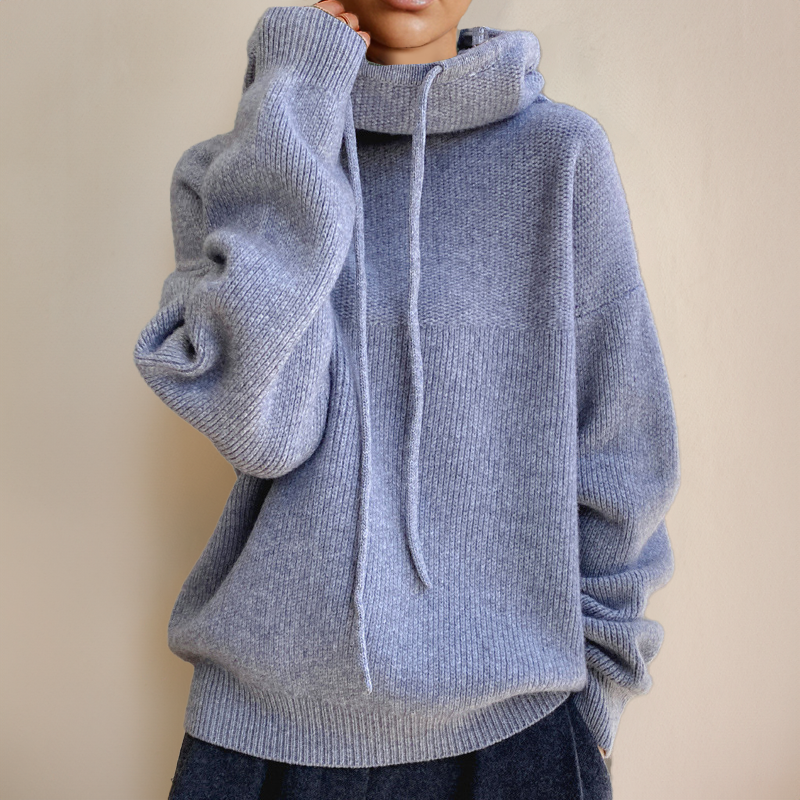 Hoodie - Soft Blend Flowing Shape & Lightweight Covering