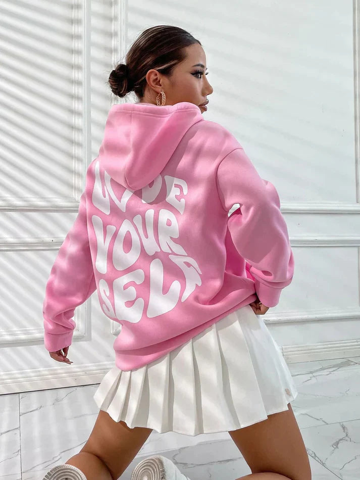 Hoodie – Soft Blend Hood With Drawstring & Chest Pocket