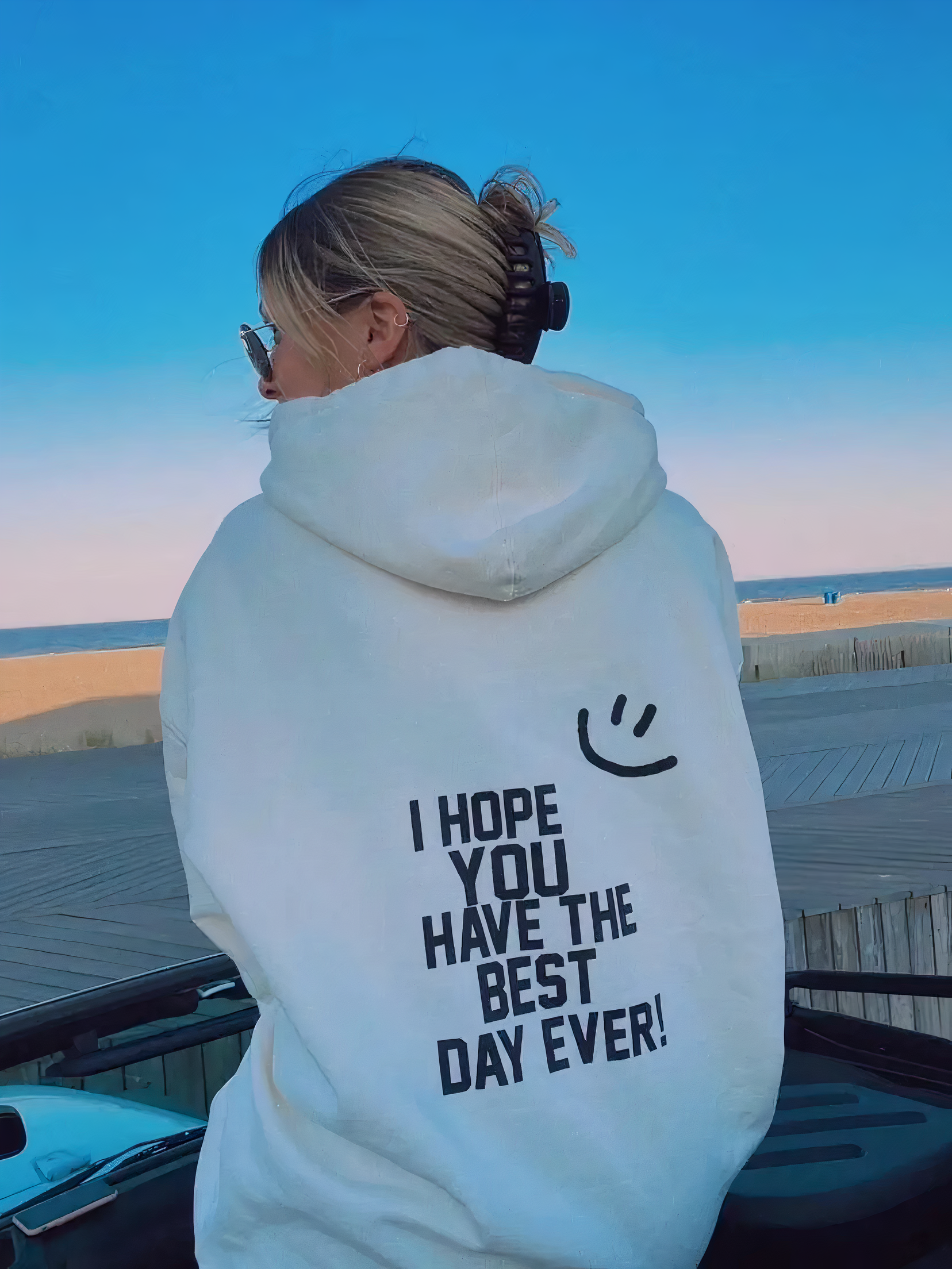 Hoodie – Soft-Blend Hooded Top & Long Sleeve Comfort