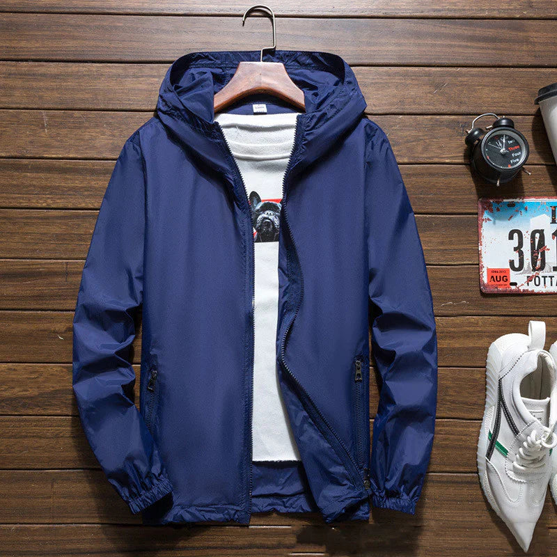 Jacket – Adjustable Hood and Durable Windproof Barrier