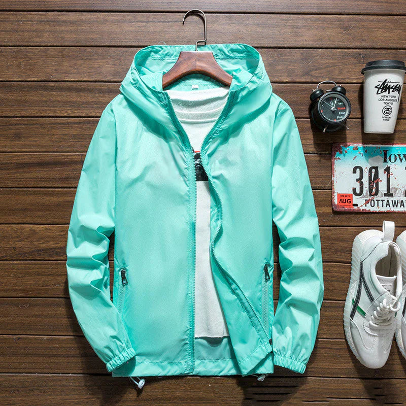 Jacket – Adjustable Hood and Durable Windproof Barrier