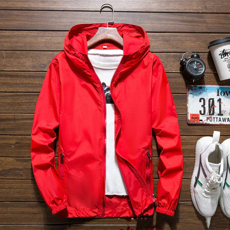 Jacket – Adjustable Hood and Durable Windproof Barrier