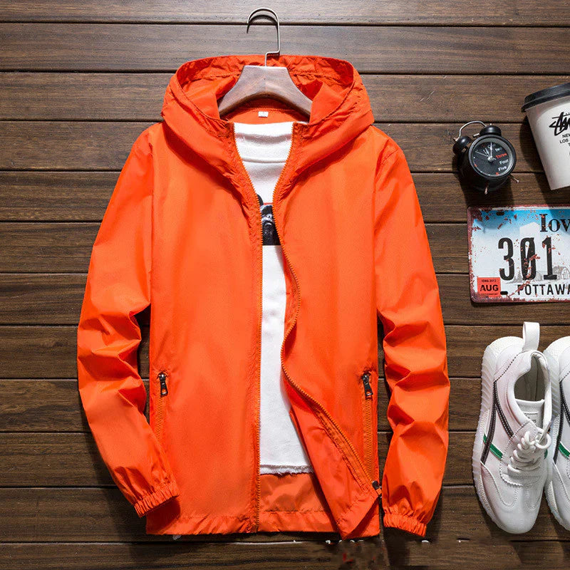 Jacket – Adjustable Hood and Durable Windproof Barrier