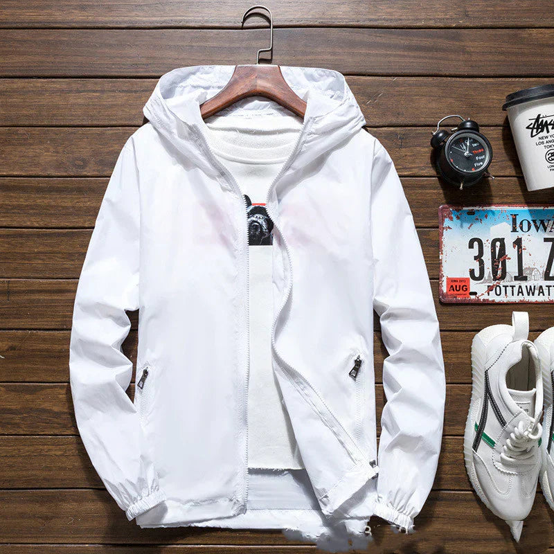 Jacket – Adjustable Hood and Durable Windproof Barrier