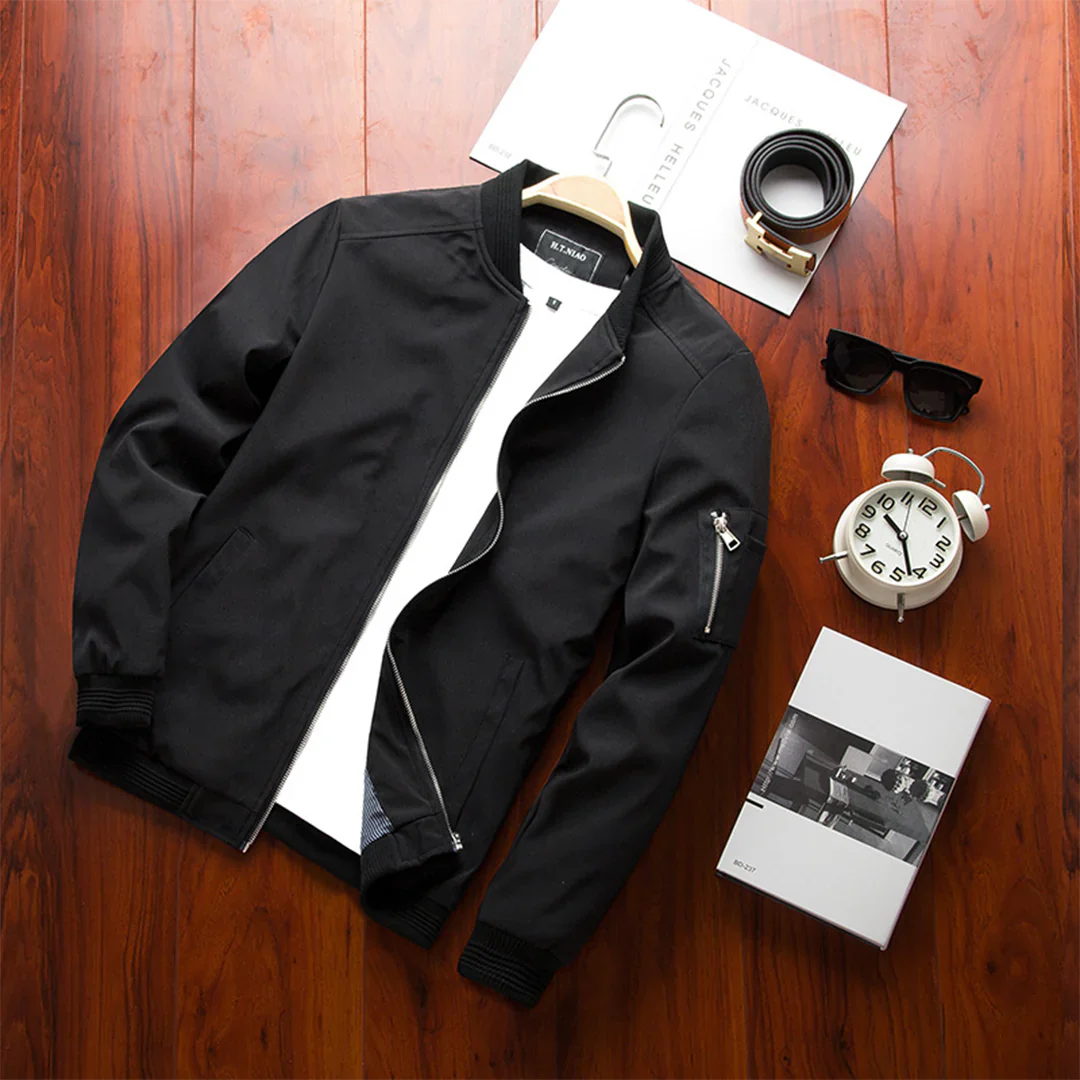 Jacket – Bomber Polyester Blend & Close Waist Waterproof