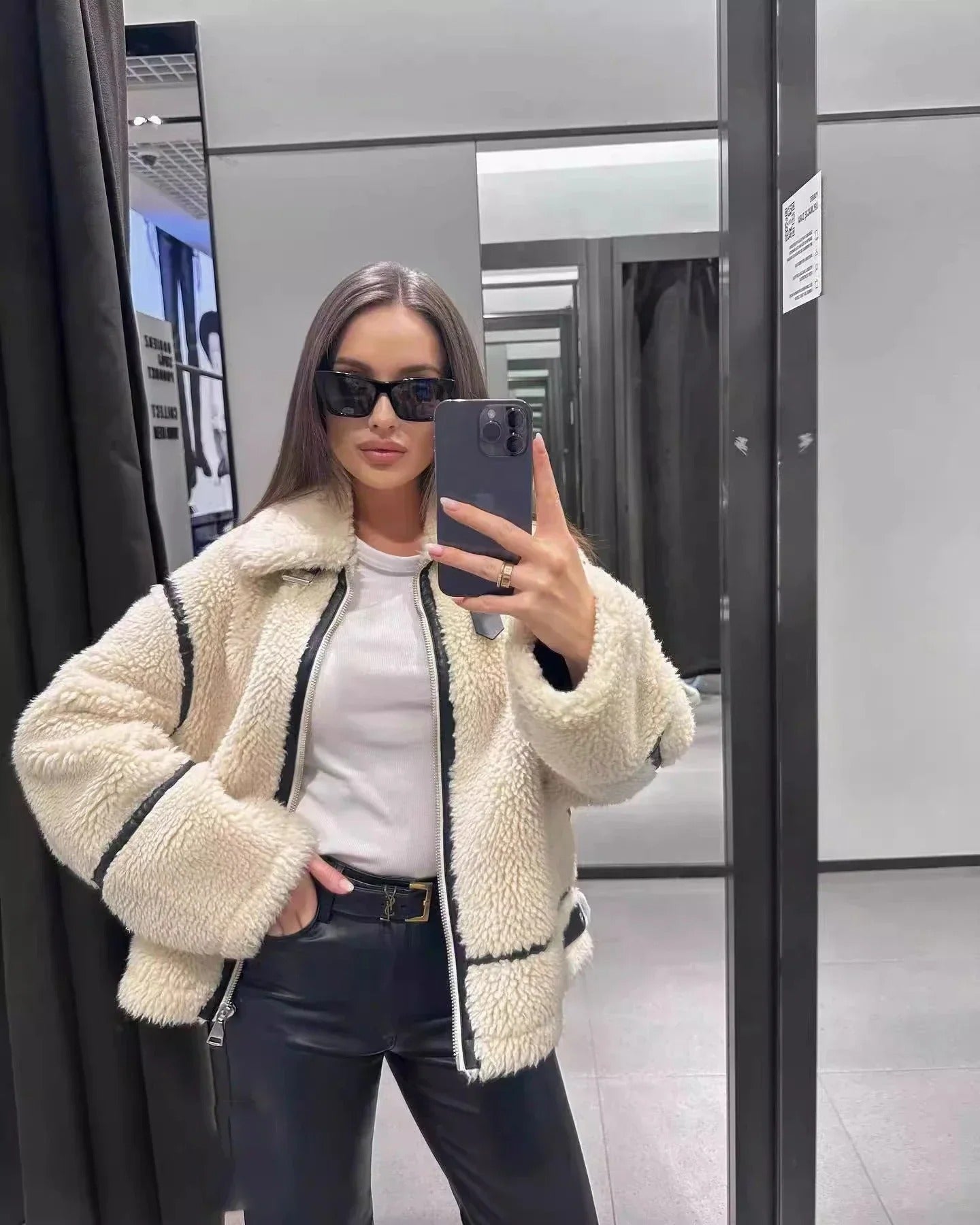 Jacket - Plush Blend Oversized Shape And Extra Coverage