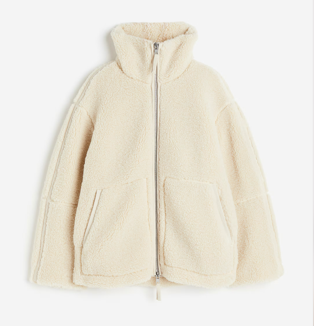 Jacket - Plush Surface And Keeps Warm While Moving Easily