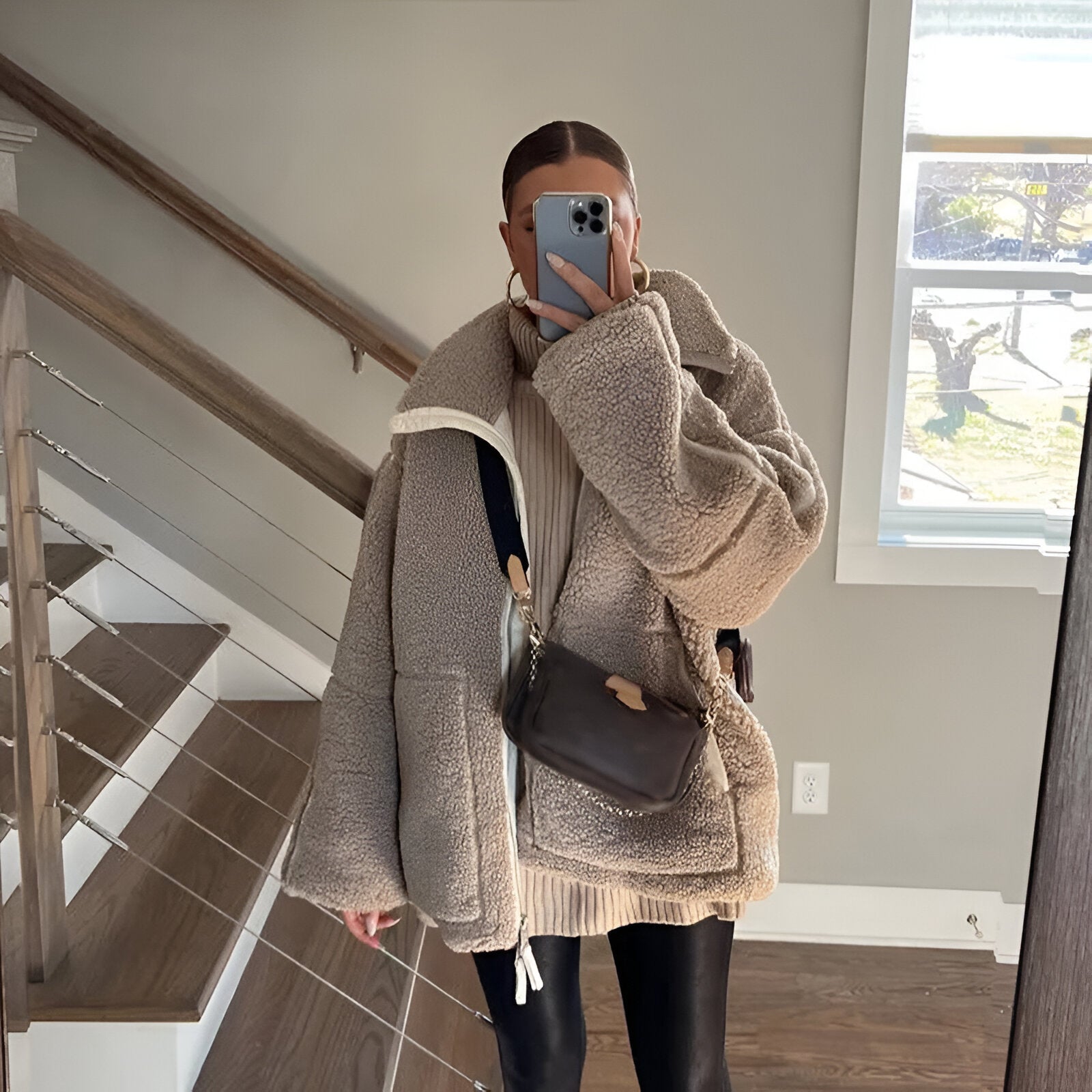 Jacket - Plush Surface And Keeps Warm While Moving Easily