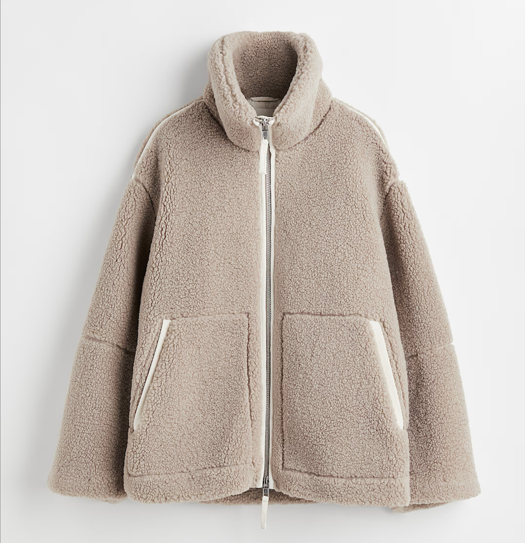 Jacket - Plush Surface And Keeps Warm While Moving Easily