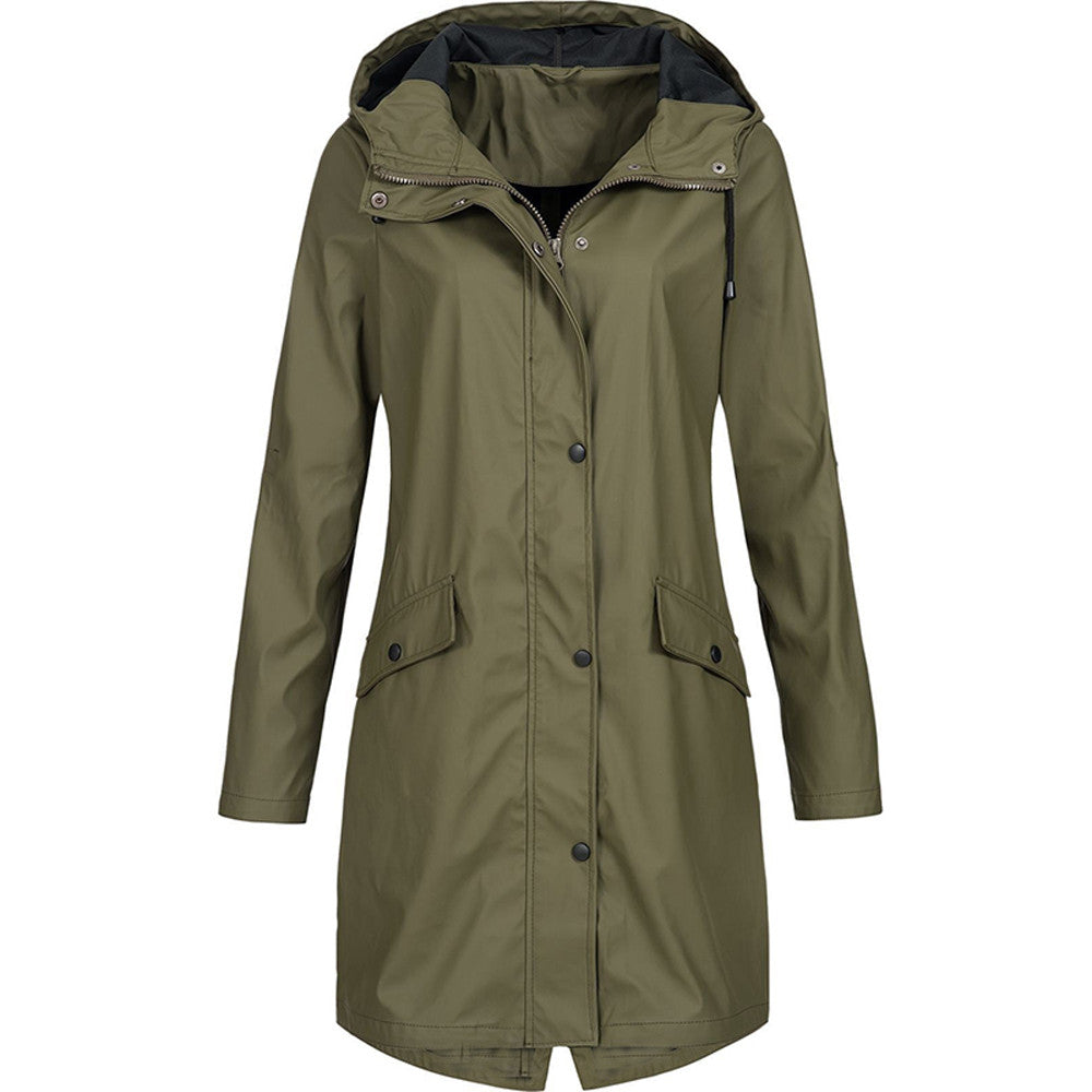Jacket - Polyester Blend Full Zip & Waterproof Breathable