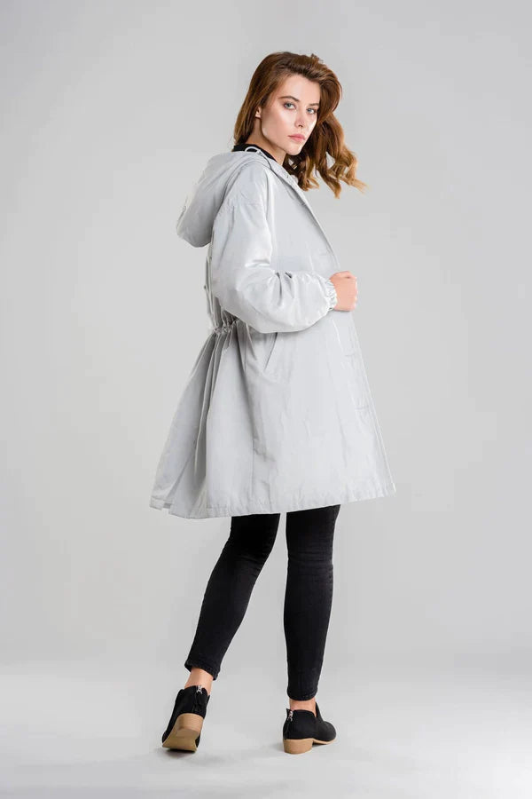 Jacket – Polyester Blend Hooded Design & Rain Protection