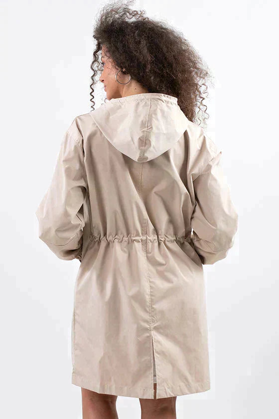Jacket – Polyester Blend Hooded Design & Rain Protection