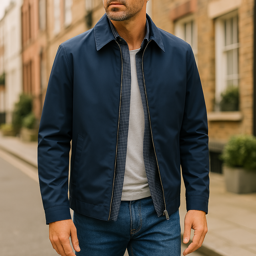 Jacket - Polyester Blend Packable Shape And Wind Shield