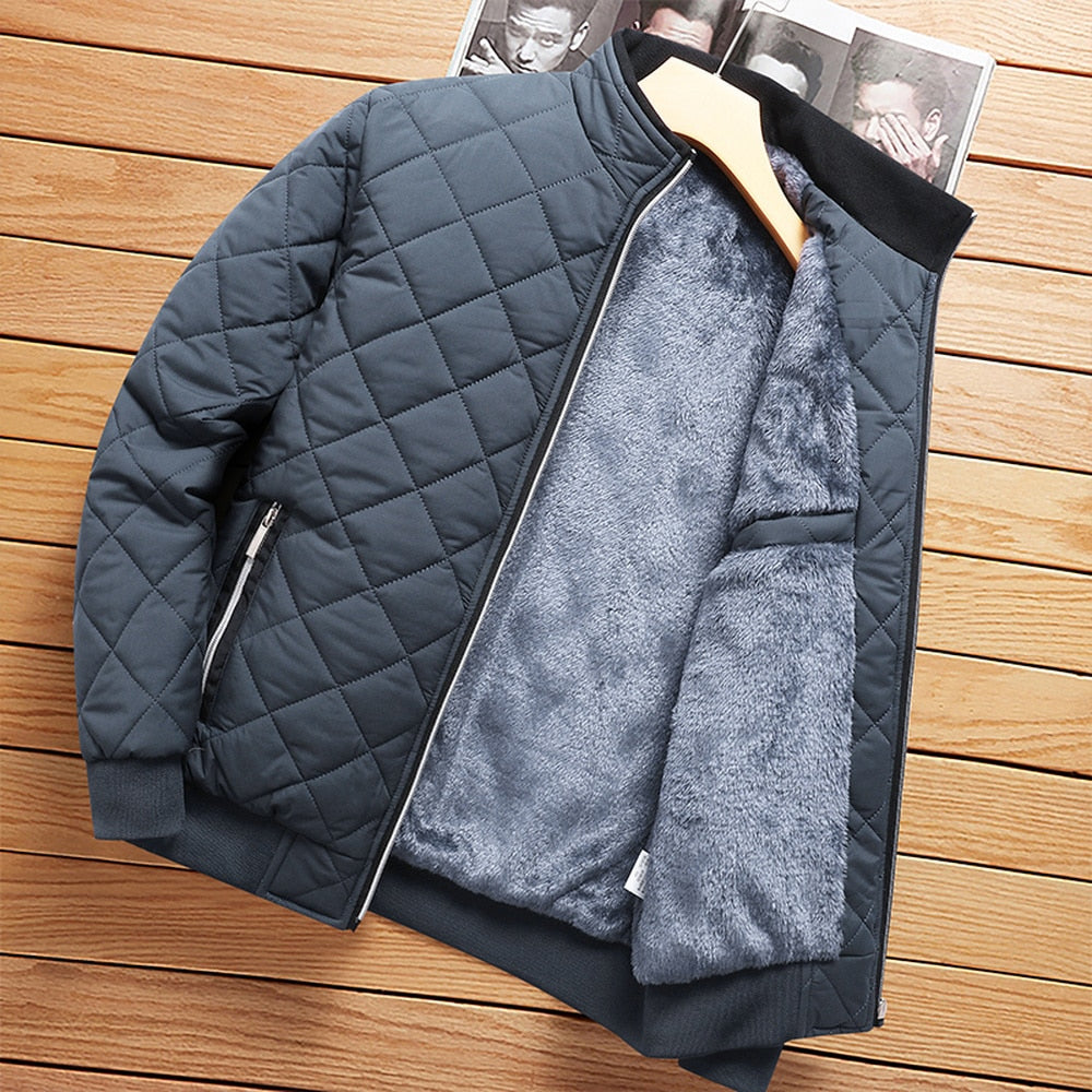Jacket - Polyester Blend Slim Cut With Cuffs & Wind Shield