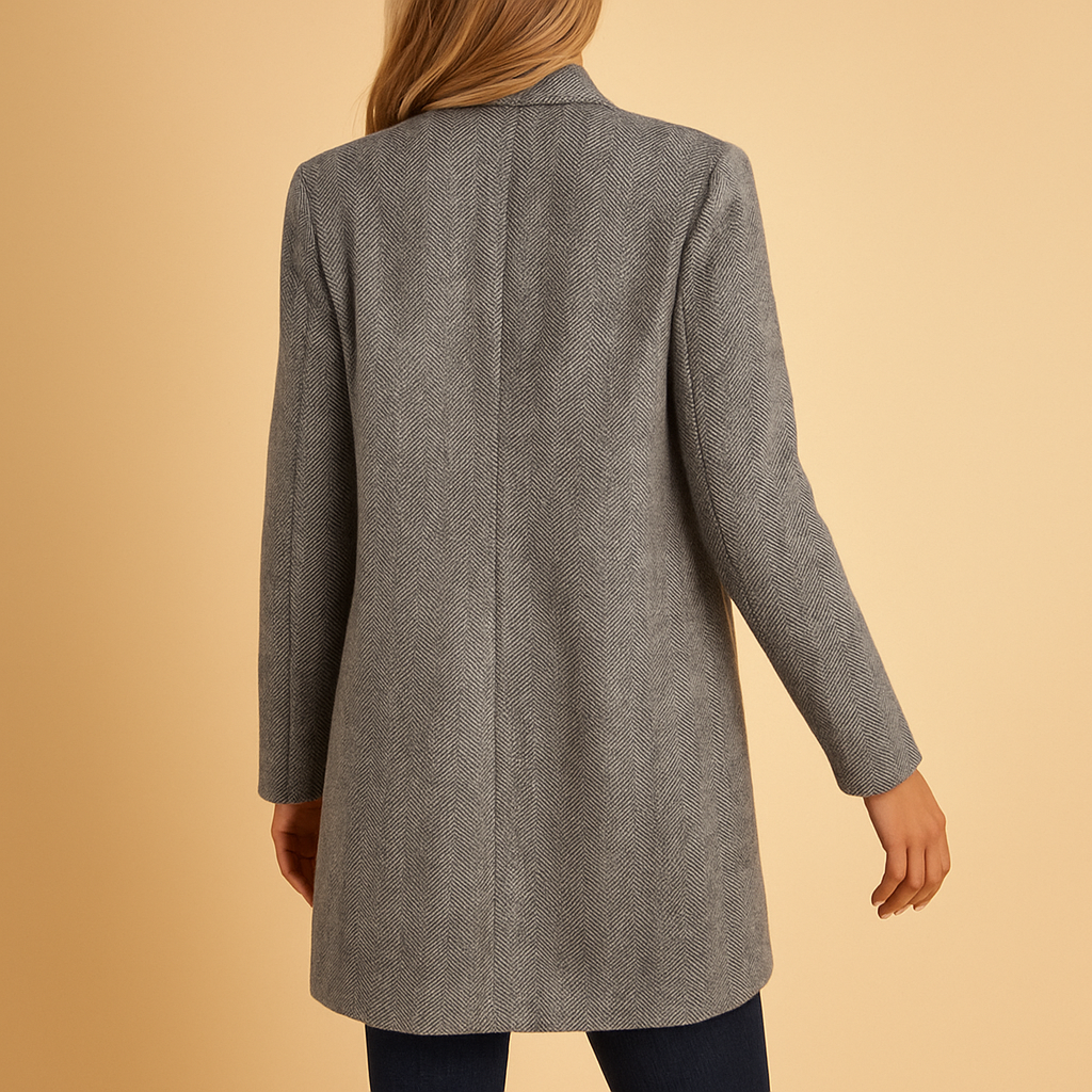 Jacket - Printed Slim Silhouette And Easy Shoulder Movement