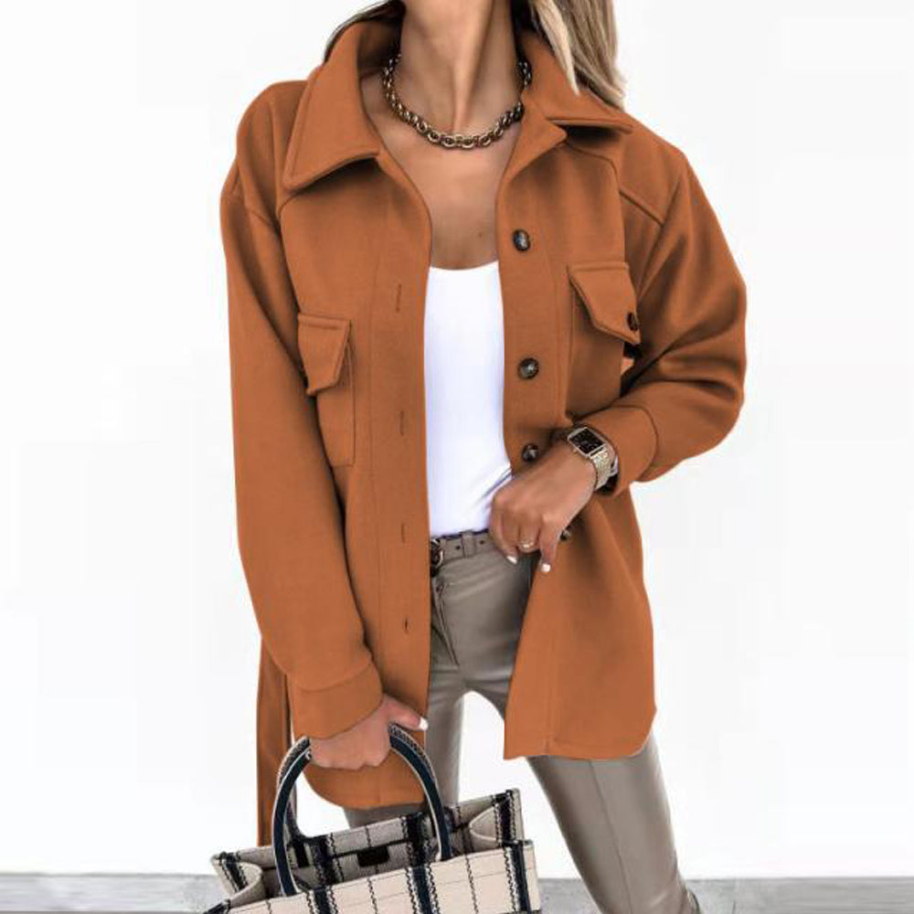 Jacket - Streamlined Shape & Polyester Blend Holds Form